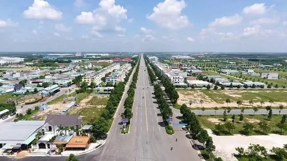 Đô thị Bàu Bàng đang phát triển nhanh chóng