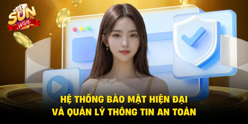 Hệ thống bảo mật hiện đại và quản lý thông tin an toàn